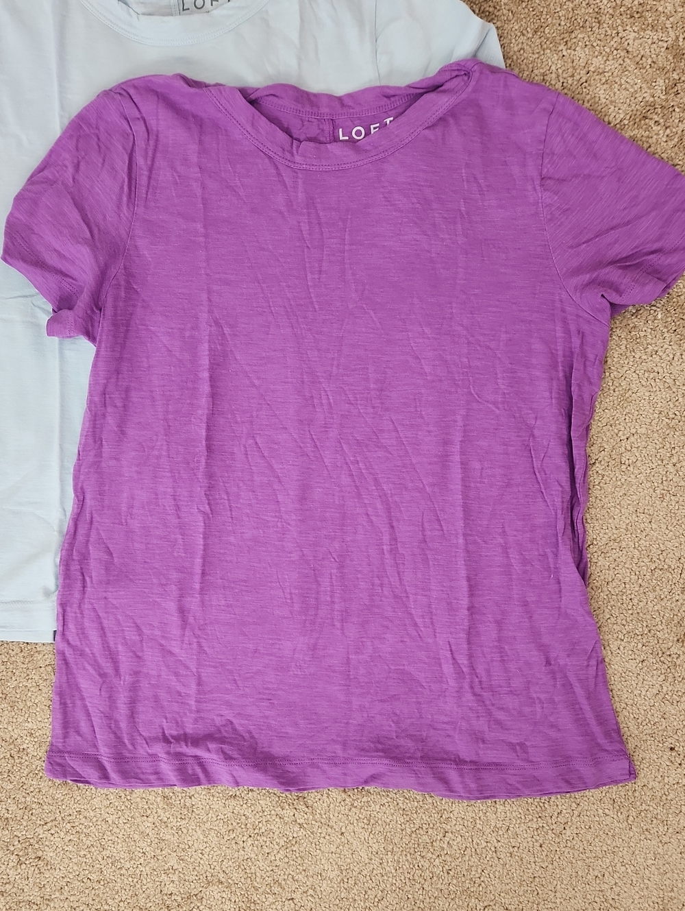 *Bundle Of 4 LOFT Tshirts Small 100% Cotton Lightweight - Picture 2 of 5